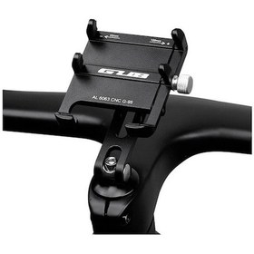 Resim Vkemall Alüminyum Alaşımlı Bisiklet Telefon Tutucu Bisiklet Gövdesi Telefon Ra Bj Siyah 