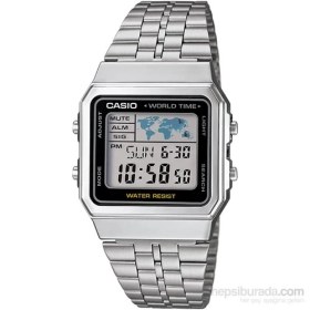 Resim Casio A500WA-1DF Digital Erkek Kol Saati 