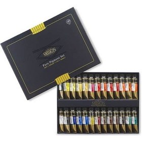 Resim Mijello Mission Gold Class Pigment Tüp Suluboya 15 Ml x 24+2 Renk 