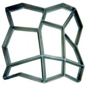 Resim Taşyapan -ağ-4 Bahçe Zemin Kaplama Taş Kalıbı (1 Adet) 