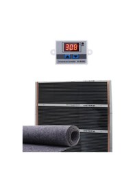 Resim Ufuk Dağıtım Keçeli Dijital Termostatlı Halı Altı Film Isıtıcı 160 x 200 CM 