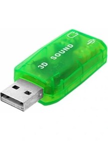 Resim Platoon PLH-112 USB Ses Kartı Yeşil 