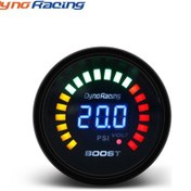 Resim Araba Modifiye Turboşarj Psı 52mm Yarış Enstrümanı Led Ölçek + Dijital Ekran 12v Evrensel 1519 