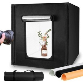 Resim Hpytech Ürün Fotoğraf Çekim Kabini Seti-ışıklı, Foto Çadırı 