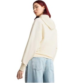 Resim Puma Ess Elevated Comfort Hoodie Sweatshirt - 685018-10919 Krem 