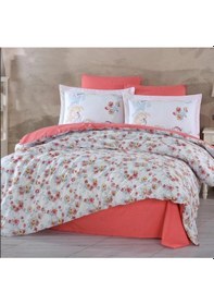 Resim Hobby Çift Kişilik Ranforce Nevresim Takımı Gloria Kırmızı 