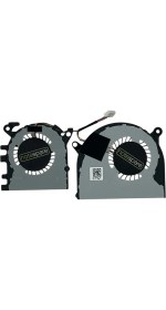 Resim Notespare Xiaomi ile Uyumlu 01A01X0 Cpu Gpu Fan Seti Versiyon 1 (Işlemci + Ekran Kartı Fanı) 