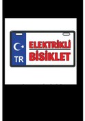 Resim Sevenkardeşler Mavi Elektrikli Bisiklet E-bike Plakalık 