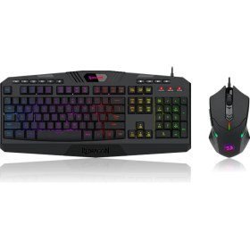 Resim Redragon S101-5 Oyuncu Rgb Klavye + Mouse K503RGB + M601RGB 