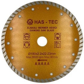 Resim 180 Mm Turbo Profesyonel Elmaslı Mermer Kesici Seramik, Porselen, Mermer Ve Granit Kesici 
