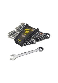 Resim Cırcır Anahtar Seti 12 Parça 8-22 Profesyonel Çelik Ekonomik Vana 