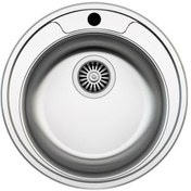 Resim Bloom BLx -01 Krom Eviye Yuvarlak Çelik Eviye 