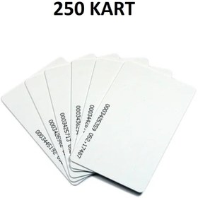 Resim Electrimax 250 Adet 125 Khz Proximity Kart Göster Geç Akıllı Manyetik Kart 