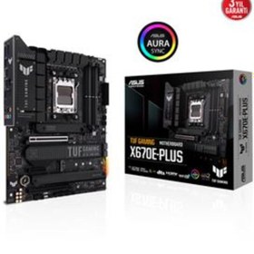 Resim ASUS TUF GAMING X670E-PLUS AM5 DDR5 SES GLAN DP/HDMI SATA3 USB3.2 ATX 