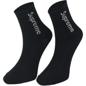 Resim İrco Socks 6`lı Unisex Siyah Beyaz Kırmızı Spor Kolej / Tenis Çorap 