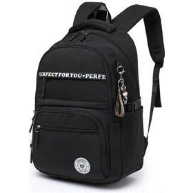 Resim Ximistore9 Geniş Sırt Çantası - Kadınlar İçin Ergonomik Okul Çantası, Not Defteri Ve Şişe Cebi İle Çok Renkli 