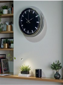 Resim Büro Ev Ofis Hediyesi İçin 40cm Krom Trend Tarz Duvar Saati Diğer 