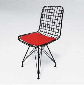 Resim Knsz kafes tel sandalyesi 1 li mazlum syhkrm ofis cafe bahçe mutfak 