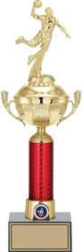 Resim Odak Kupa - Figürlü Kupalar - Hentbol Figürlü Kupalar FG-054 B - 44 cm 