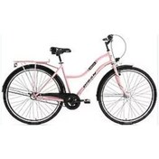 Resim Tetra 3.0 - 24" City Bike - 13' - 21 Vites - V.b. - Metalik Açık Pembe -toz Pembe/bej Pembe - Beyaz 