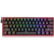 Resim Redragon K617 Siyah RGB %60 TKL Red Switch Kablolu Mekanik Oyuncu Klavyesi Outlet 