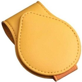 Resim Dancemonkey Cbtx Araba Visörü İçin Taşınabilir Güneş Gözlüğü Tutucu Fatura Tutucu Klip Kart Depolama Aksesuarları - Sarı 