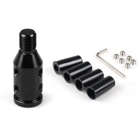 Resim Kırmızı Universal Araç Manüel Vites Topuzu Adaptörü M10x1.5/m12x1.25 Konu Alüminyum Alaşımlı M12x1.25 