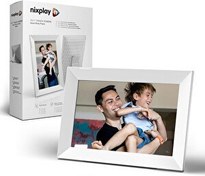 Resim Nixplay 10.1" Dijital Dokunmatik Ekran Resim Çerçevesi - Beyaz 