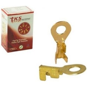 Resim Sarı Fiş Tks-8 Yuvarlak Başlık 150 ' Li Paket 