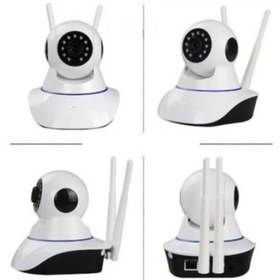 Resim Kingboss Ip-32 360° Hareket Sensörlü 2 Antenli Bebek Telsizi Ve Ip Güvenlik Kamerası 