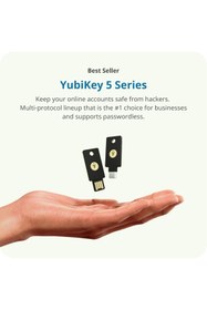 Resim Hype Store Yubico - YubiKey 5C Nano - Two Factor Authentication USB Security Key, USB-C bağlantı noktalarına uy 