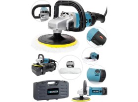 Resim Graizer Alman 4200 Watt Bakir Sargili 6 Kademe Devir Ayarlı Polisaj Makinasi Zımpara Pasta Cila Makinesi 