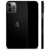 Resim Ecr iPhone Uyumlu 12 Pro Max Mat Siyah Arka Kaplama 