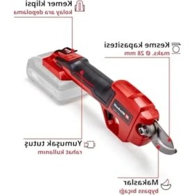 Resim Esranın Dünyası Akülü Budama Makası (Li-Ion, 28 mm Dal Çapı) 