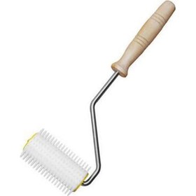 Resim Geeroyoo Bal Arıcılık Seti - Paslanmaz Çelik Sökülebilir Petek Çevirici Ahşap Saplı 