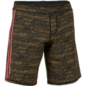 Resim Decathlon Nabaiji Erkek Uzun Yüzme Şortu - Jers Siyah / Kırmızı - 100 
