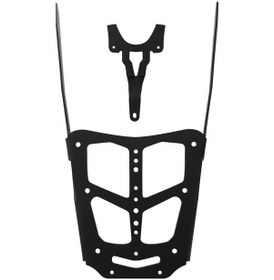 Resim GP Kompozit CF Moto 250 CL-X 2022-2023 Uyumlu Çanta Demiri Siyah 