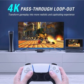 Resim Braventa Collection Fifine Ampligame Video Yakalama Kartı, Hd 1080 60 Fps, Sesli Video, Oyun, Canlı Yayın Için, Ps4/wind 