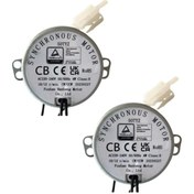 Resim 2 Adet 50 Tyz 10/12 Rpm Kuluçka Motoru Viyol Çevirme 