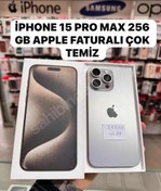 Resim Apple iPhone 15 Pro Max İkinci El TR | 256 GB | Natürel Titanyum İkinci El İphone 15 pro max