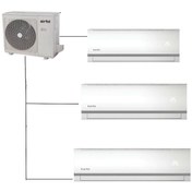 Resim Airfel 5LMX125N 42000 BTU 1 Dış + 3 İç Ünite (9+12+24) Duvar Tipi Multi Klima Airfel