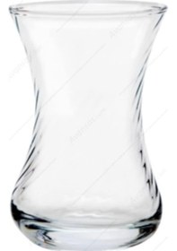 Resim Paşabahçe 12 Adet Ince Belli Optikli Çay Bardağı 42781 