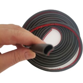 Resim Mirayhan Oto Kapı Fitili Bantlı Bagaj Fitili D Fitil Yapışkanlı 1 Metre 