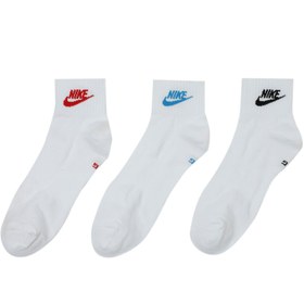 Resim U NK NSW EVERYDAY ESSENTI Beyaz Unisex Çorap 