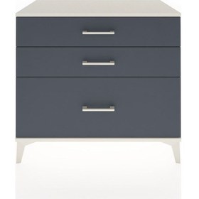 Resim Hyperion Şifonyer 3 Çekmeceli 88x44x80 Aytaşı-antrasit Aytaşı 