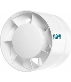 Resim Kayı YUF100 100 mm Havalandırma Fanı 107 m3/h Debi Özellikleri ile Banyo ve Tuvalet Kullanımı 