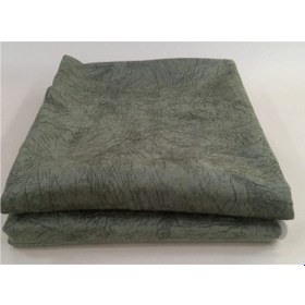 Resim Damar Desenli Ve Parlak Koyu Yeşil Süngerli Koltuk Çekyat Örtüsü 