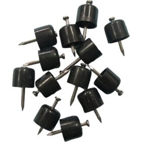 Resim Raf Pimi Mobilya Dolap Içi Pim Çivili Siyah 50 Adet 