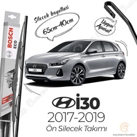 Resim Bosch ECO Hyundai İ30 2017 - 2019 Ön Silecek Takımı 