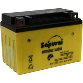 Resim Deeppower Ytx9-bs(151x87x107) 12v 9ah Alçak Akü Motosiklet Aküsü 